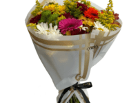 BUQUÊ FLORAL DE GERBERAS