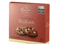 Cookies 3 Chocolates Sortidos 140g