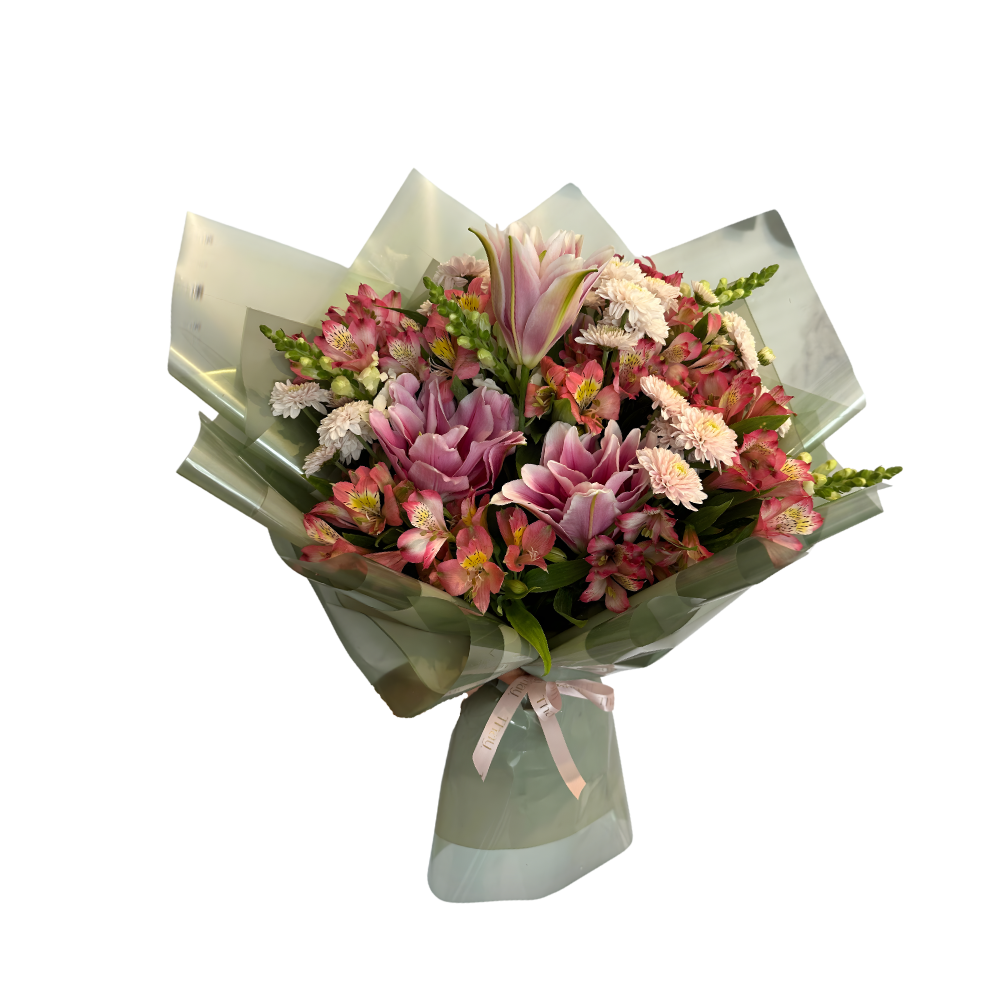 Buquê de lírios elegante para presente em Araruama