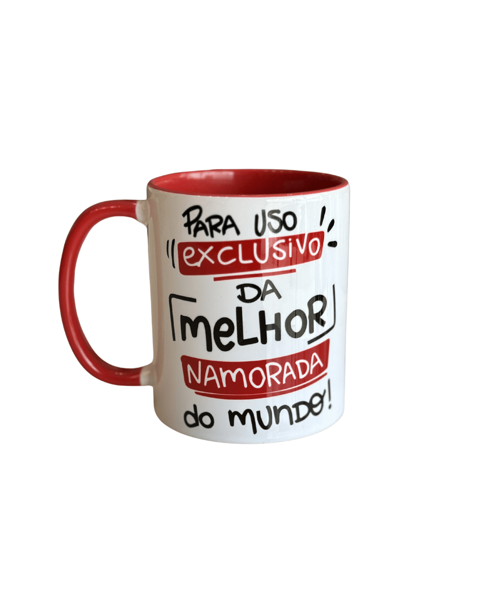 CANECA NAMORADA VERMELHO