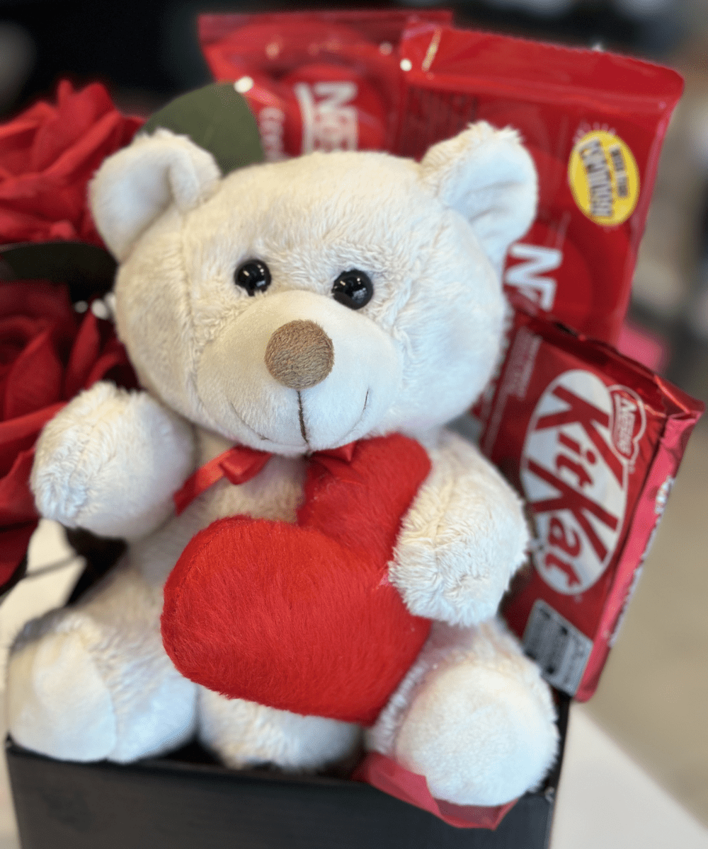 CESTA AMOR - COM ROSAS ETERNAS