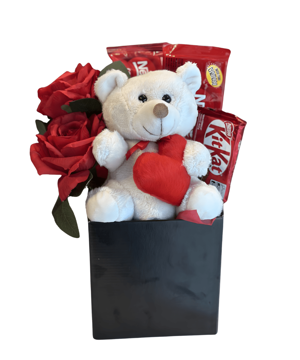 CESTA AMOR - COM ROSAS ETERNAS