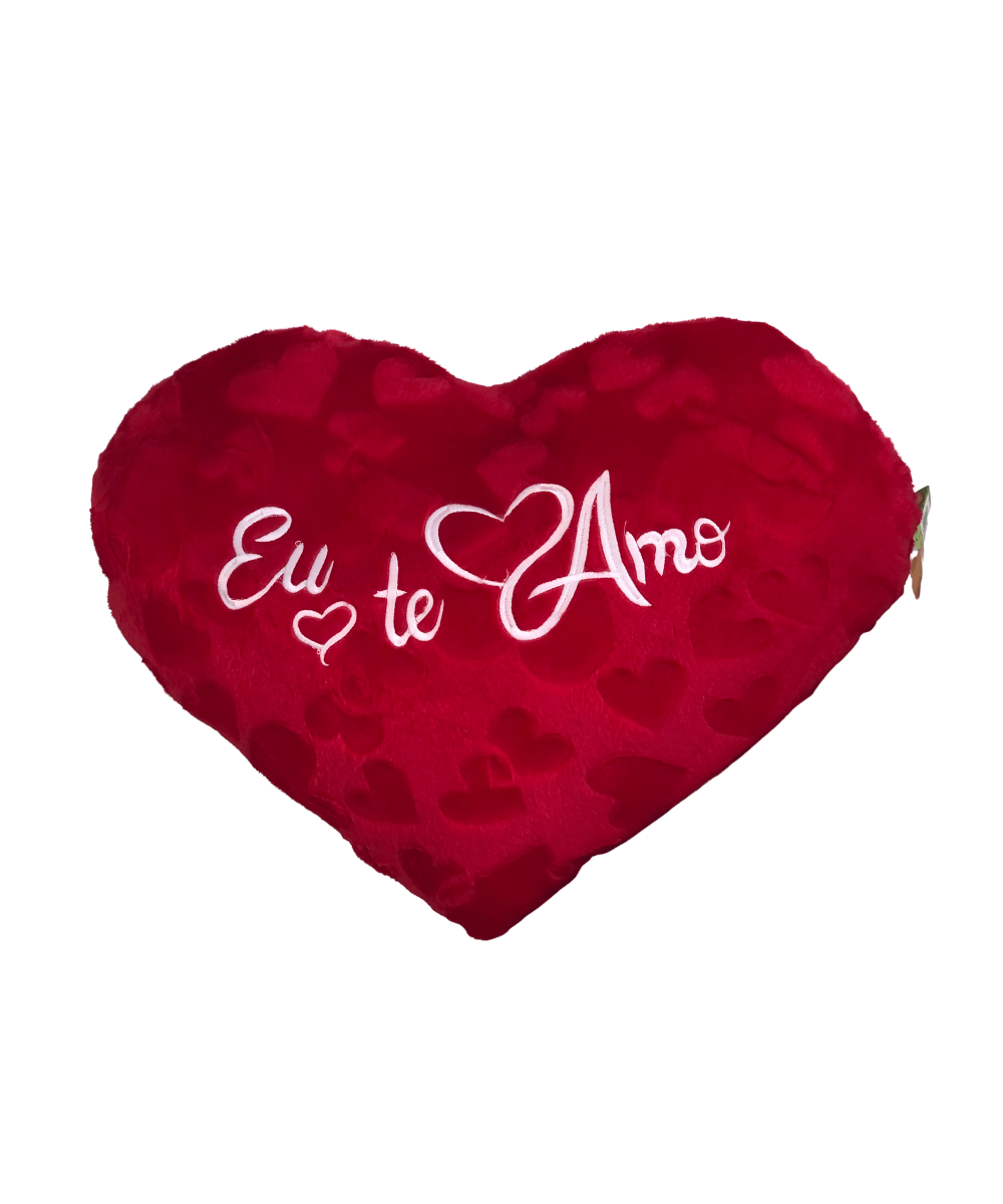 CORAÇÃO PELUCIA 57CM _TE AMO