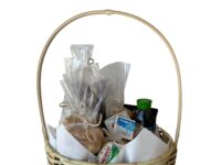 Cesta de café da manhã completa para presente em Araruama