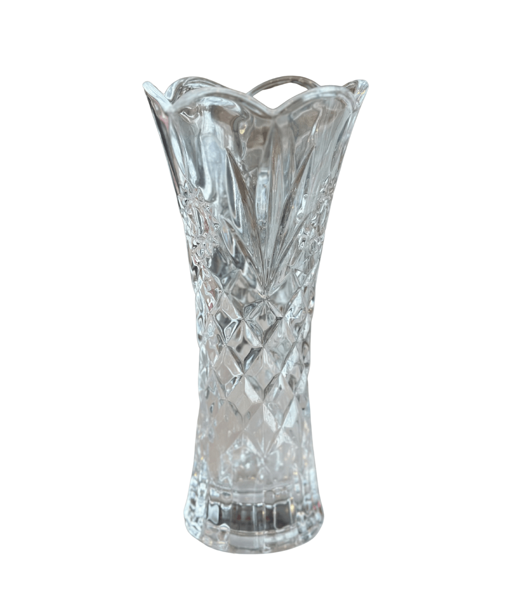 VASO DE VIDRO TULIPA 19CM