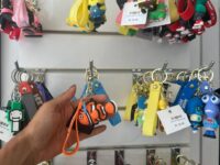 Chaveiro emborrachado personagens