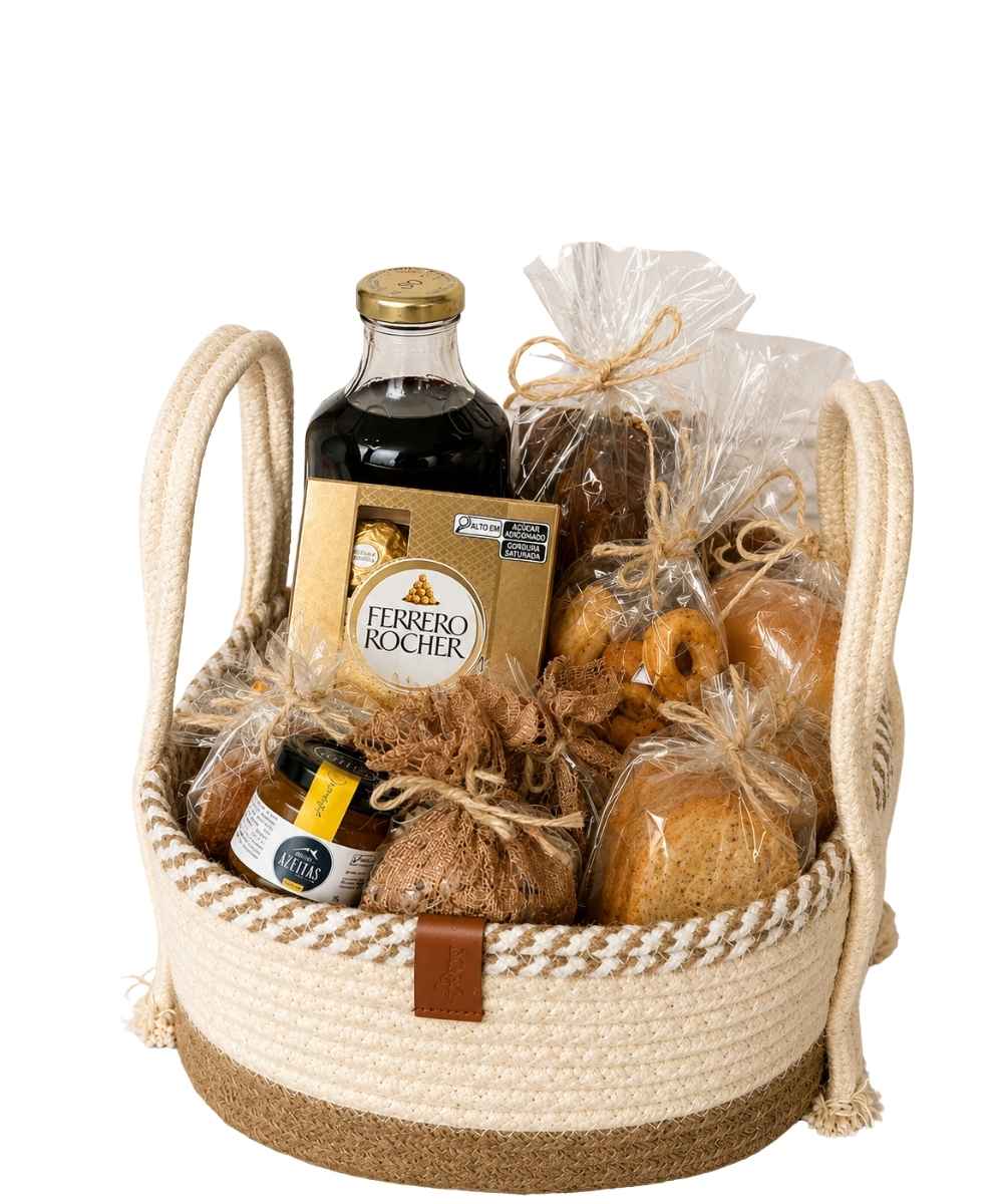 Cesta de Café da manhã Premium em Araruama.