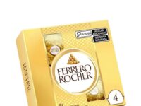Caixa Ferrero Rocher com 4 unidades para presente em Araruama