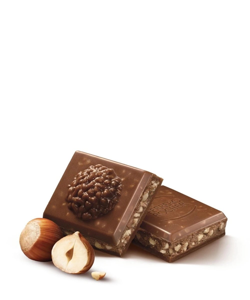 Barra de Chocolate Ferrero Rocher 90g com avelã para presente em Araruama