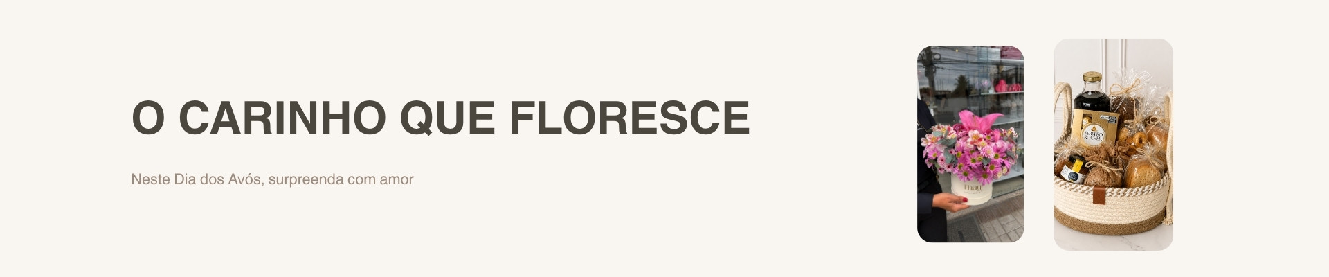 Capa para Facebook O carinho que floresce 1920 x 700 px 1920 x 400
