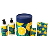Kit Origens Limão Siciliano com hidratante, sabonetes e colônia para presente
