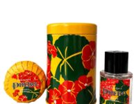 Kit Gerânio Bourbon com colônia e sabonete para presente em Araruama