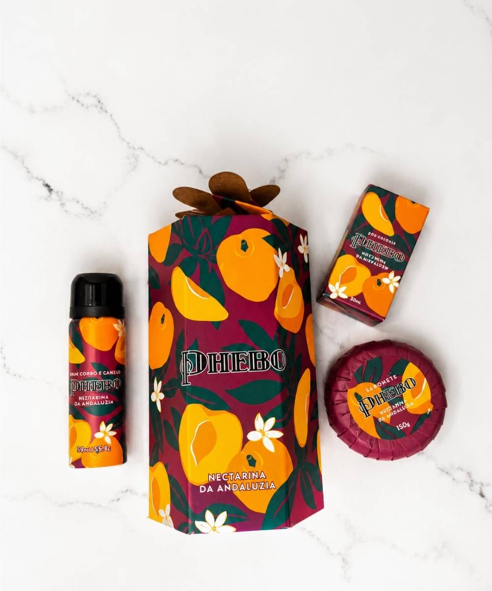 Kit Spray Origens Néctarina de Andaluzia com colônia, sabonete e spray para corpo e cabelo em Araruama
