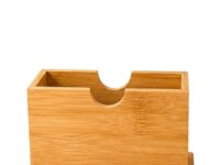 Porta guardanapo de bambu natural para mesa posta em Araruama