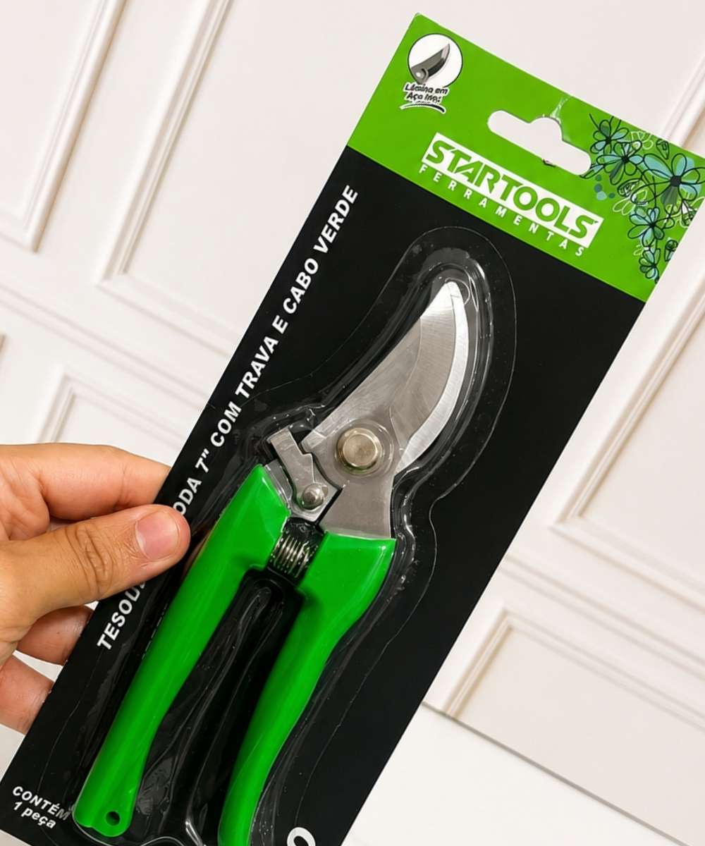 Tesoura de poda para flores e corte de caules de buquês