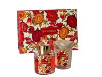 Kit Aromas & Bem-Estar com difusor de morango e vela aromática