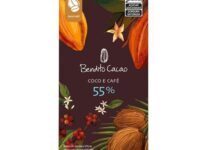 Tablete Bendito Cacao 55% com Coco e Café Cacau Show 100g