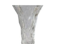 Vaso de vidro Diamont 19cm para flores e arranjos