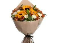 Buquê de Girassóis Premium com flores do campo para presente em Araruama