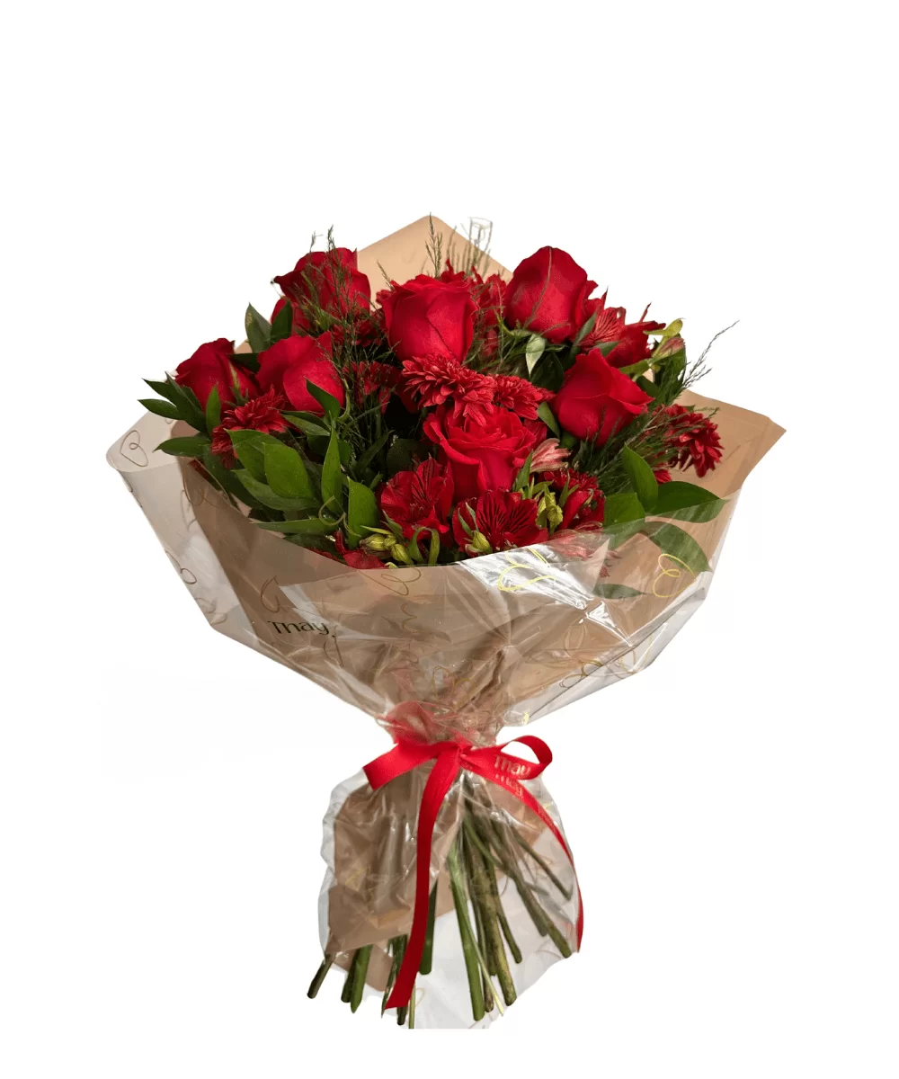 Buque de Rosas Vermelhas