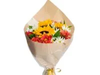 Buquê de Girassóis Premium com flores do campo para presente em Araruama