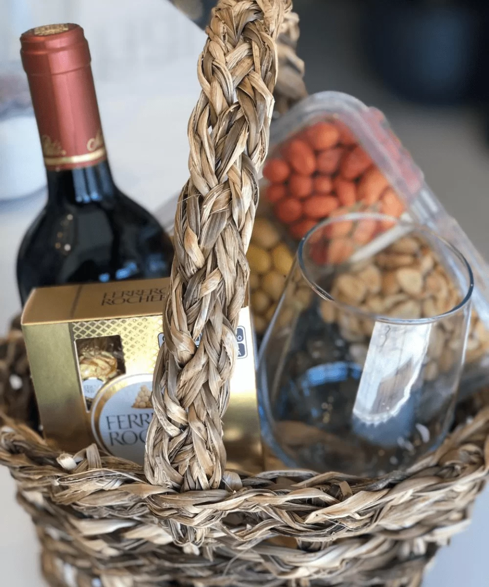 CESTA VINHO