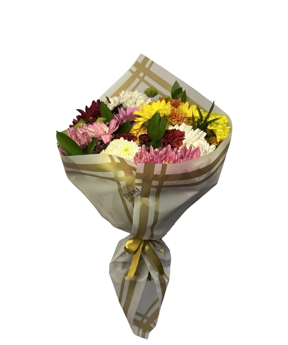 BUQUÊ FLORAL DE GERBERAS