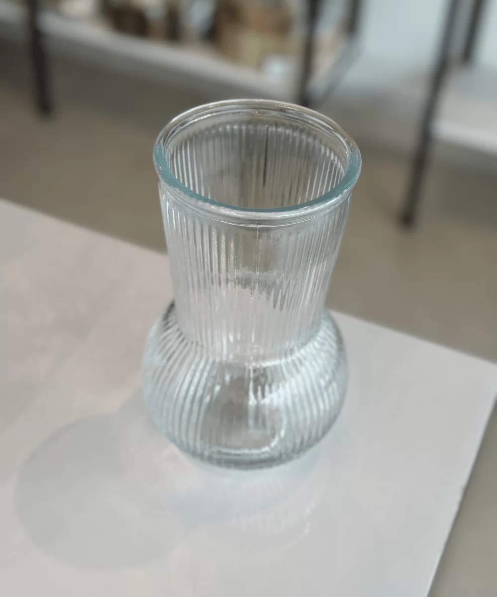 VASO DE VIDRO HESTIA 19CM