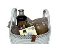Cesta de café da manhã premium para presente em Araruama