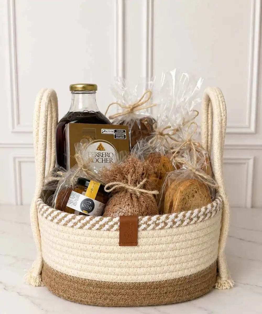 Presentes para o Dia dos Pais em Araruama | Cestas, Chocolates e Presentes Especiais 2 Cesta de Café da manhã Premium em Araruama.