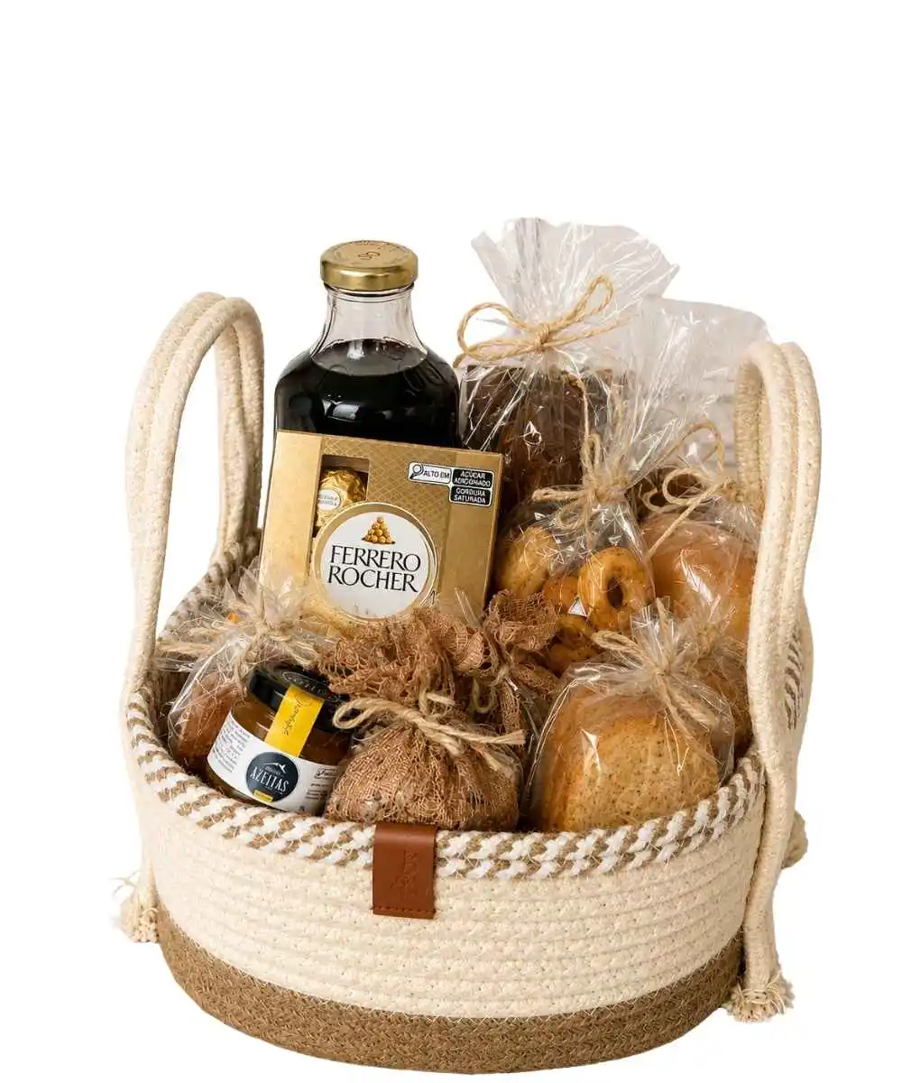 Presentes para o Dia dos Pais em Araruama | Cestas, Chocolates e Presentes Especiais 1 Cesta de Café da manhã Premium em Araruama.