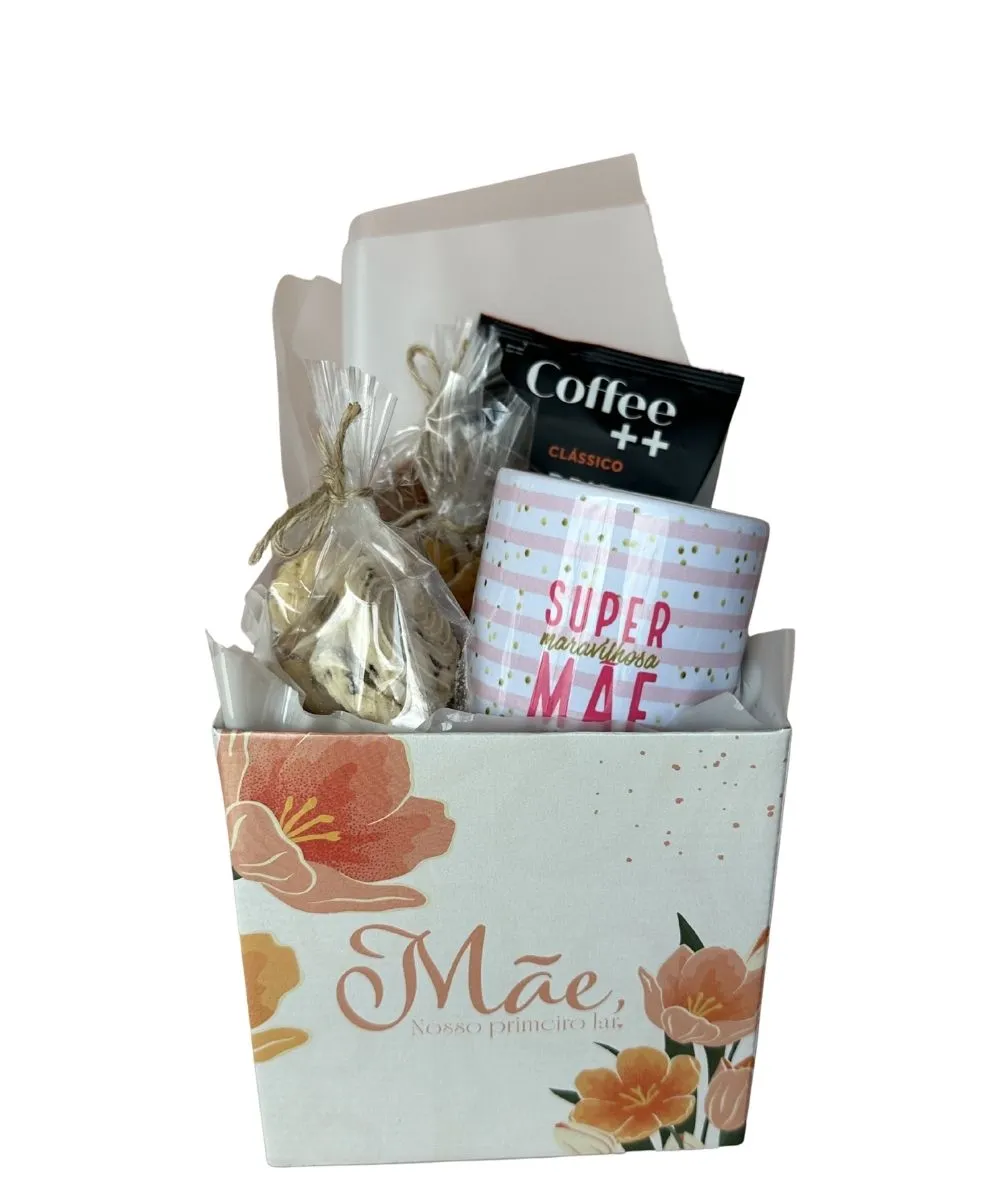Presente Dia das Mães com café e caneca personalizada em Araruama