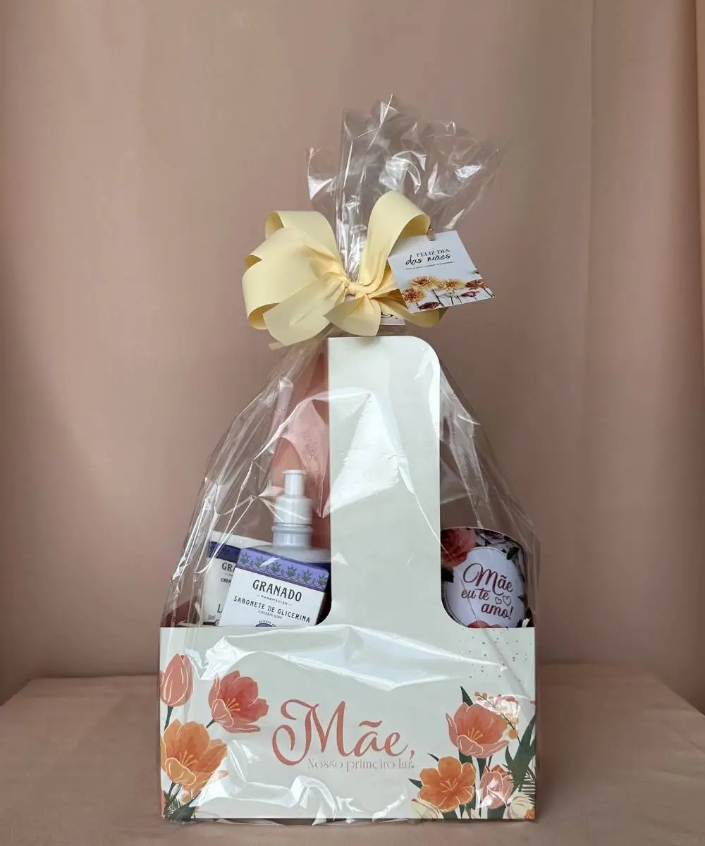 Presente com kit lavanda granado e caneca para mãe em Araruama