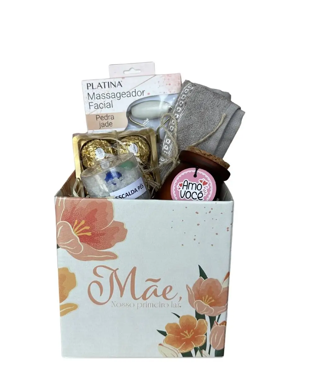 Presente spa com massageador facial e escalda pés em Araruama