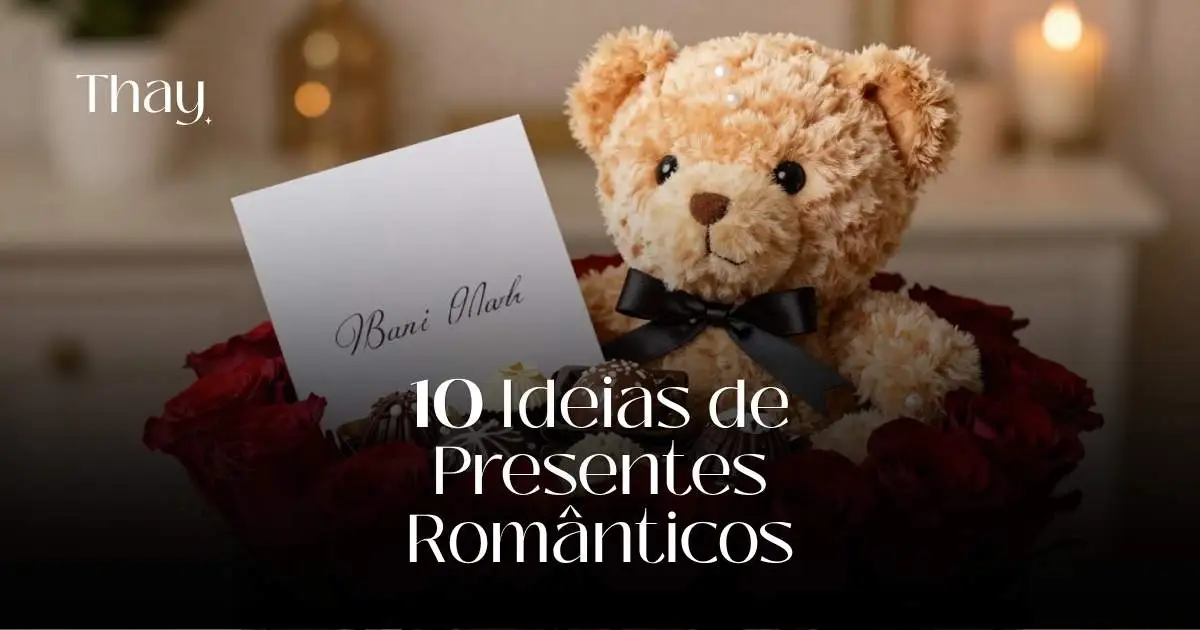 Cesta romântica com flores, chocolates e presente personalizado para surpreender quem você ama.