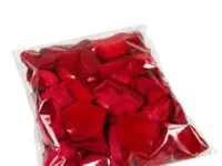 Pétalas de rosas naturais vermelhas para decoração romântica em Araruama